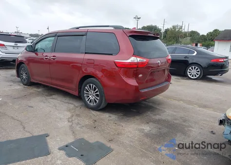 2018 Toyota Sienna Xle 8 Passenger z USA, uszkodzony, nr VIN 5TDYZ3DC4JS906391